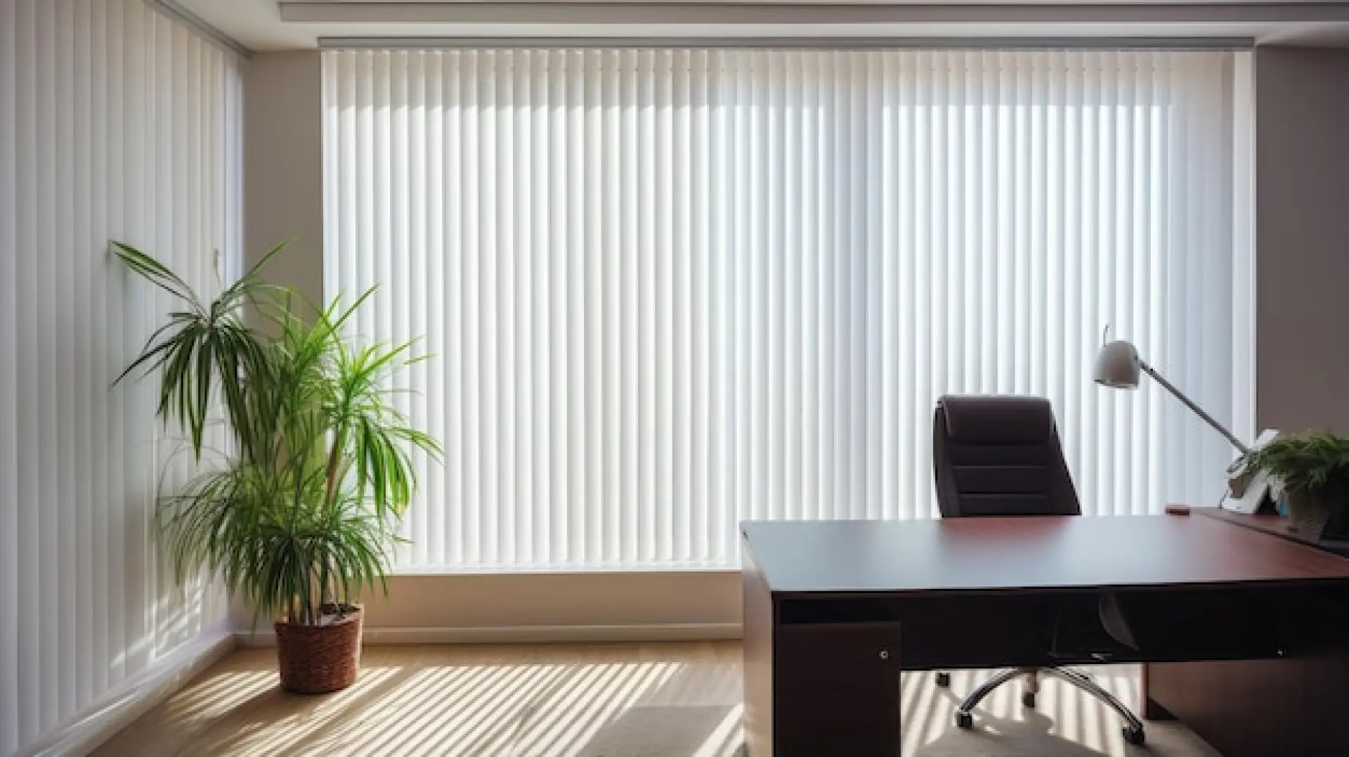 Helping People Work Better In The Office - Vertical Blinds 